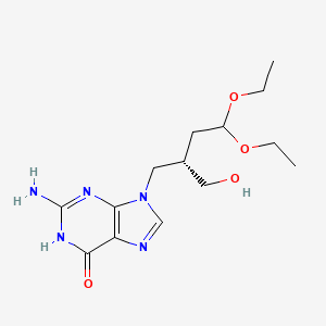 molecular formula C14H23N5O4 B2462156 S-鸟嘌呤醇 CAS No. 1369530-26-6