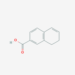 molecular formula C11H10O2 B2462167 7,8-Dihydronaphthalin-2-carbonsäure CAS No. 151623-57-3