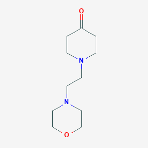 1-[2-(Morpholin-4-yl)ethyl]piperidin-4-one