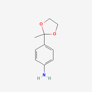 4-(2-Methyl-1,3-dioxolan-2-yl)aniline