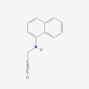 molecular formula C13H11N B2462197 N-丙炔基萘胺 CAS No. 18542-47-7