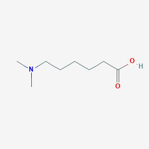 molecular formula C8H17NO2 B2462208 Acide 6-(diméthylamino)hexanoïque CAS No. 1072-09-9