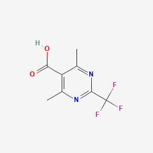 4,6-Dimethyl-2-(trifluoromethyl)pyrimidine-5-carboxylic acid