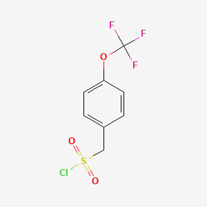 4-(Trifluoromethoxy)phenylmethanesulfonyl chloride