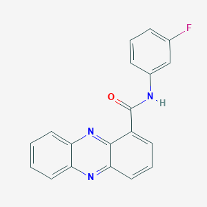 N-(3-fluorophenyl)phenazine-1-carboxamide