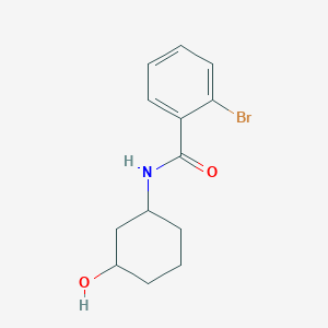 molecular formula C13H16BrNO2 B2462296 2-bromo-N-(3-hydroxycyclohexyl)benzamide CAS No. 1179102-34-1