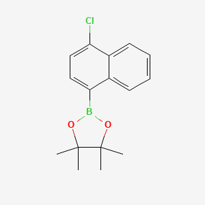 2-(4-Chloronaphthalen-1-yl)-4,4,5,5-tetramethyl-1,3,2-dioxaborolane