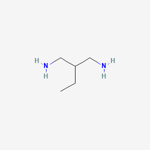 molecular formula C5H14N2 B2462348 2-(Aminomethyl)butan-1-amine CAS No. 57312-78-4