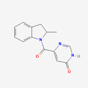 (6-Hydroxypyrimidin-4-yl)(2-methylindolin-1-yl)methanone