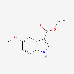 molecular formula C13H15NO3 B2462358 Ethyl 5-methoxy-2-methyl-1H-indole-3-carboxylate CAS No. 34572-31-1