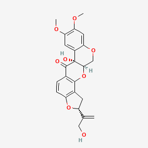 molecular formula C23H22O8 B2462359 Dalbinol CAS No. 41993-79-7