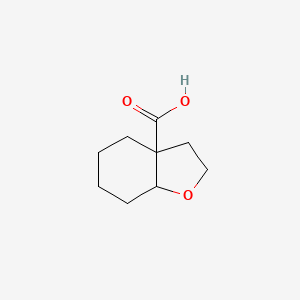 Octahydro-1-benzofuran-3a-carboxylic acid