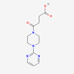 4-Oxo-4-[4-(pyrimidin-2-yl)piperazin-1-yl]butanoic acid