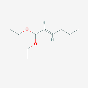 molecular formula C10H20O2 B024625 (E)-1,1-Diethoxyhex-2-ene CAS No. 67746-30-9