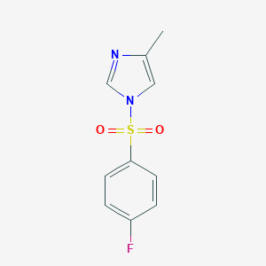 1-[(4-fluorophenyl)sulfonyl]-4-methyl-1H-imidazole