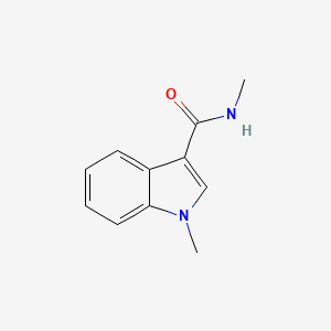 molecular formula C11H12N2O B2462564 N,1-二甲基-1H-吲哚-3-甲酰胺 CAS No. 85729-22-2