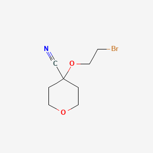 4-(2-Bromoethoxy)oxane-4-carbonitrile