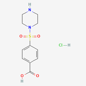 4-(Piperazin-1-ylsulfonyl)benzoic acid hydrochloride