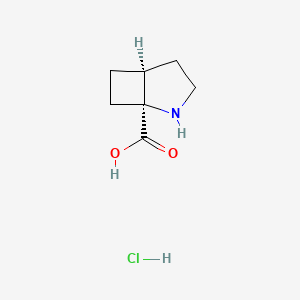 (1S,5S)-2-Azabicyclo[3.2.0]heptane-1-carboxylic acid;hydrochloride