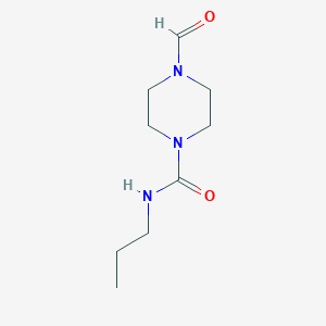 4-formyl-N-propylpiperazine-1-carboxamide