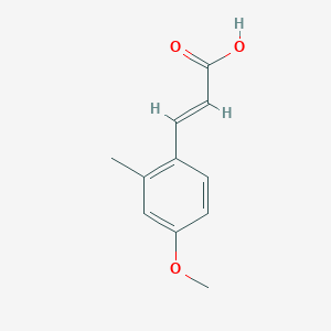 (E)-3-(4-Methoxy-2-methylphenyl)acrylic acid