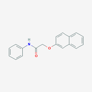 molecular formula C18H15NO2 B246277 2-(2-naphthyloxy)-N-phenylacetamide 