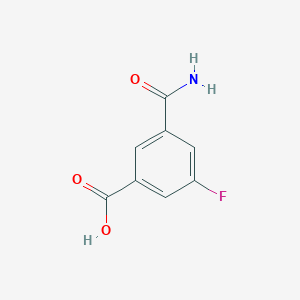 3-Aminocarbonyl-5-fluorobenzoic acid