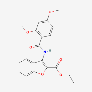 Ethyl 3-(2,4-dimethoxybenzamido)benzofuran-2-carboxylate