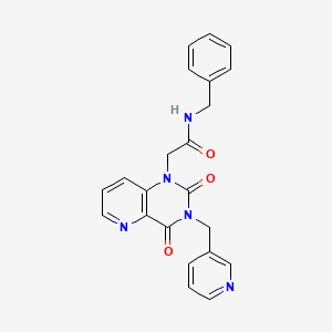 N-benzyl-2-(2,4-dioxo-3-(pyridin-3-ylmethyl)-3,4-dihydropyrido[3,2-d]pyrimidin-1(2H)-yl)acetamide