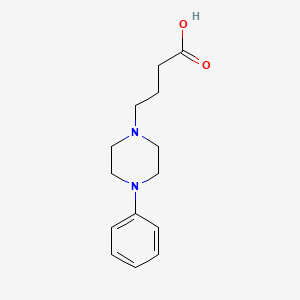 molecular formula C14H20N2O2 B2462876 4-(4-Phenylpiperazin-1-yl)butanoic acid CAS No. 155082-52-3