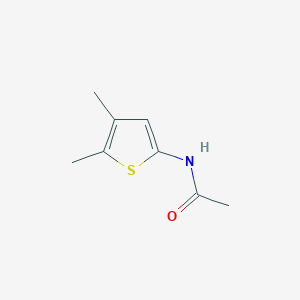 molecular formula C8H11NOS B2462902 N-(4,5-dimethylthiophen-2-yl)acetamide CAS No. 51948-20-0
