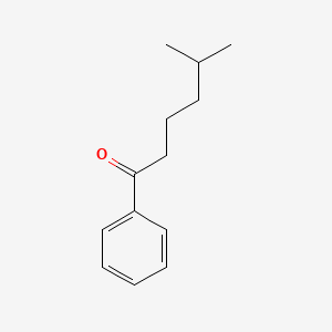 molecular formula C13H18O B2462999 5-Methyl-1-phenylhexan-1-one CAS No. 25552-17-4