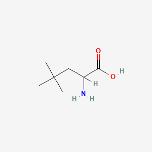 molecular formula C7H15NO2 B2463379 2-Amino-4,4-dimethylpentanoic acid CAS No. 106247-35-2; 57224-50-7; 60122-72-7; 88319-43-1