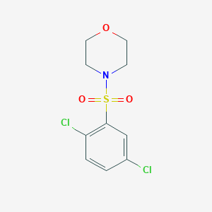 molecular formula C10H11Cl2NO3S B246344 4-(2,5-Dichlorophenyl)sulfonylmorpholine CAS No. 74832-74-9