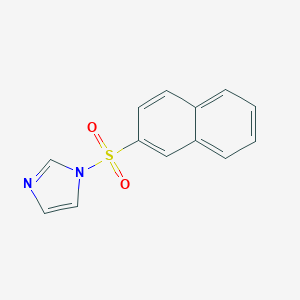 molecular formula C13H10N2O2S B246345 1-(2-Naphthylsulfonyl)-1H-imidazole 