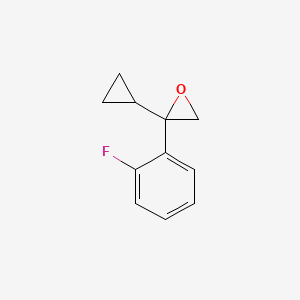 2-Cyclopropyl-2-(2-fluorophenyl)oxirane