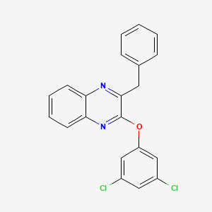 2-Benzyl-3-(3,5-dichlorophenoxy)quinoxaline