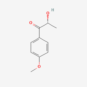 molecular formula C10H12O3 B2463562 (2R)-2-hydroxy-1-(4-methoxyphenyl)propan-1-one CAS No. 143191-63-3