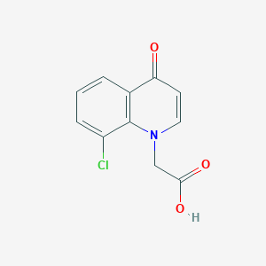 (8-chloro-4-oxoquinolin-1(4H)-yl)acetic acid