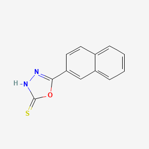 5-(Naphthalen-2-yl)-1,3,4-oxadiazole-2-thiol