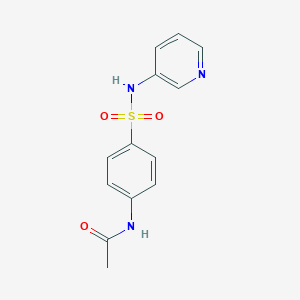 molecular formula C13H13N3O3S B246379 N-[4-(pyridin-3-ylsulfamoyl)phenyl]acetamide CAS No. 302935-41-7