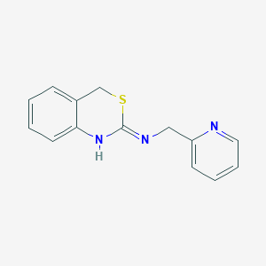 N-(2-pyridinylmethyl)-4H-3,1-benzothiazin-2-amine