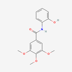 N-(2-hydroxyphenyl)-3,4,5-trimethoxybenzamide