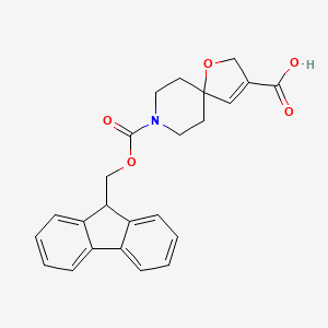 8-(9H-Fluoren-9-ylmethoxycarbonyl)-1-oxa-8-azaspiro[4.5]dec-3-ene-3-carboxylic acid