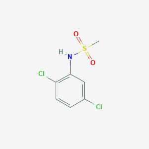 molecular formula C7H7Cl2NO2S B246408 N-(2,5-dichlorophenyl)methanesulfonamide 