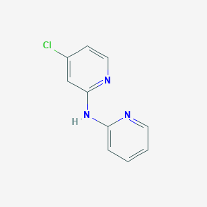 molecular formula C10H8ClN3 B2464169 4-Chloro-N-(Pyridin-2-Yl)Pyridin-2-Amine CAS No. 1801905-57-6