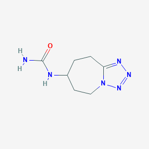 6,7,8,9-Tetrahydro-5H-tetrazolo[1,5-a]azepin-7-ylurea