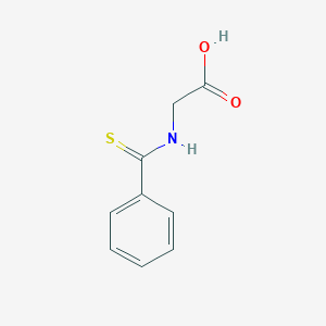 (Benzothioylamino)acetic acid