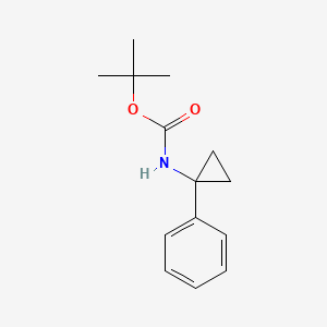 tert-Butyl (1-phenylcyclopropyl)carbamate