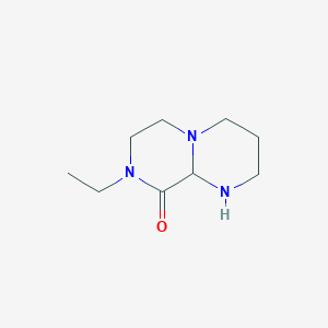 8-ethyl-octahydro-1H-pyrimido[1,2-a]piperazin-9-one